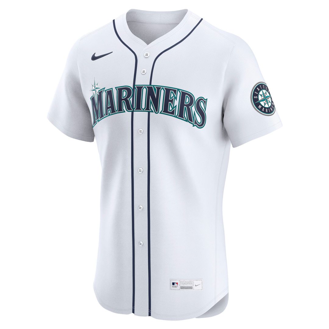 Julio Rodríguez Seattle Mariners Nike Home Elite Jersey - White