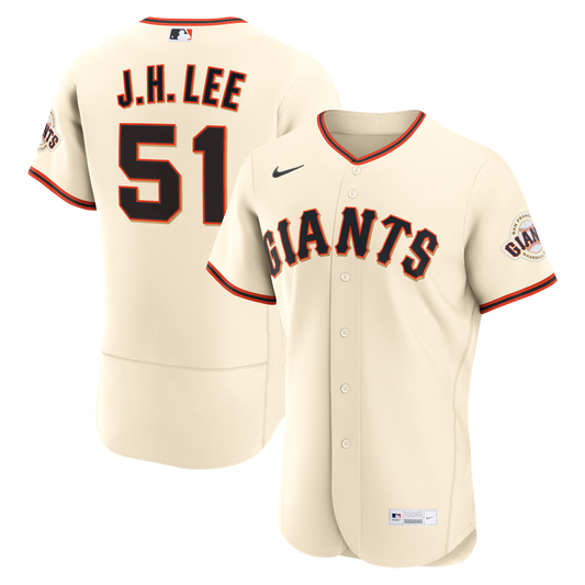 Jung Hoo Lee San Francisco Giants Nike Home Authentic Jersey - Cream
