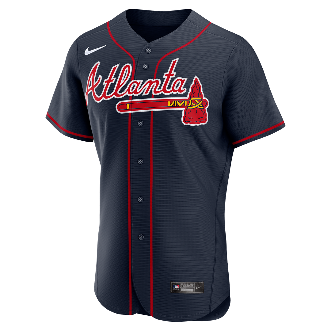 Drake Baldwin Atlanta Braves Nike Alternate MLB Awards Authentic Jersey - Navy