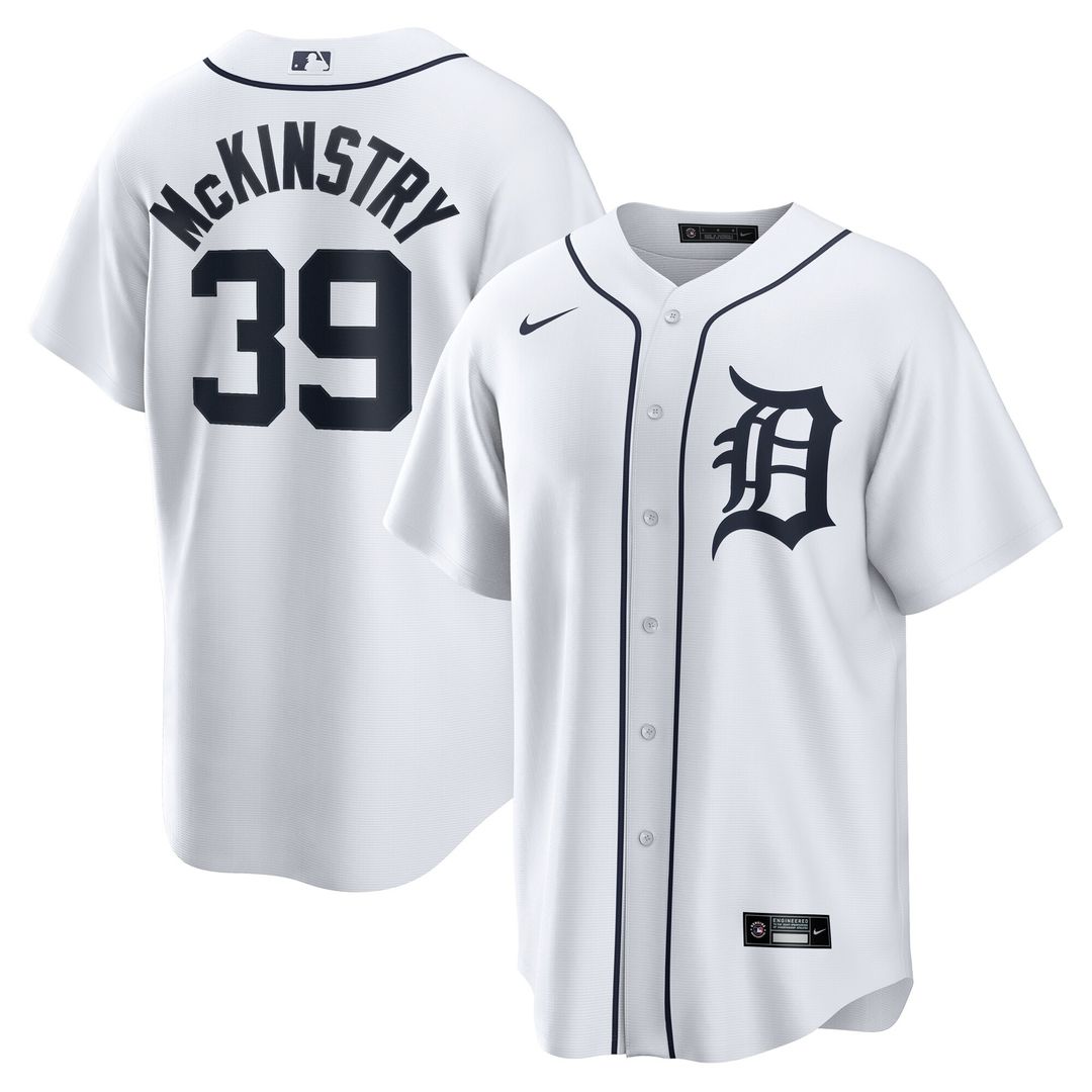 Zach McKinstry Detroit Tigers Nike Home Replica Jersey - White