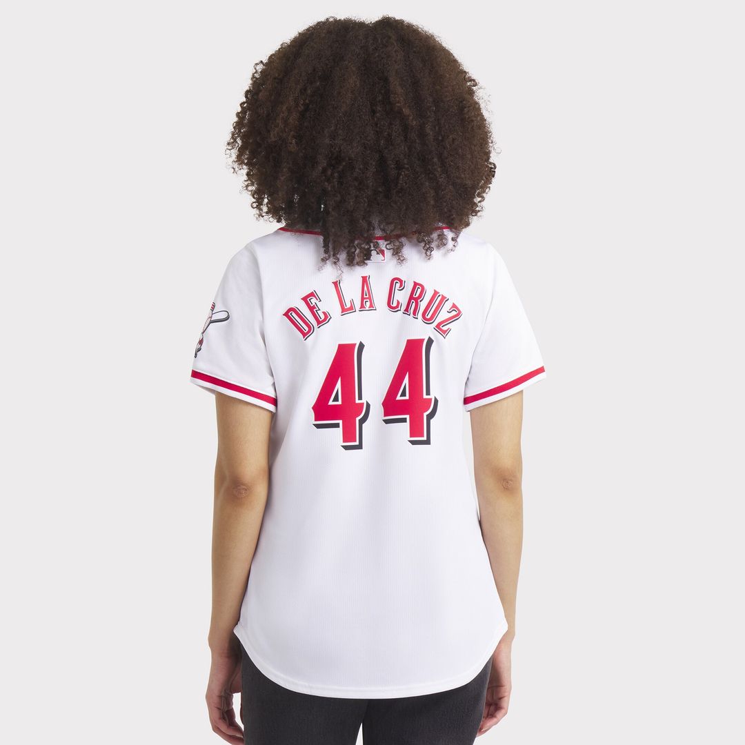 Elly De La Cruz Cincinnati Reds Nike Women's Home Limited Player Jersey - White
