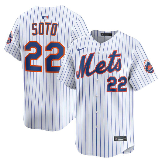 Juan Soto New York Mets Nike Home Limited Jersey - White