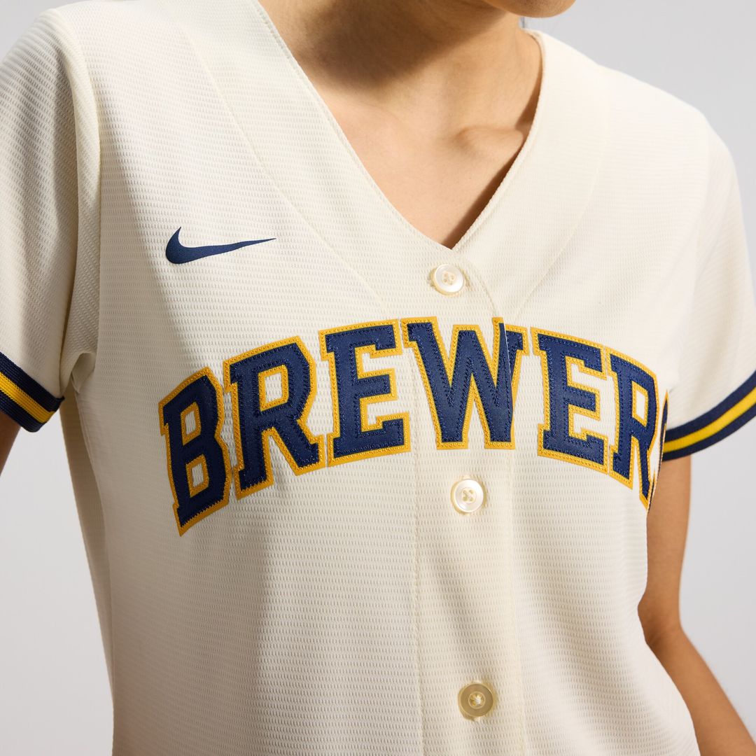 Sal Frelick Milwaukee Brewers Nike Women's Home Replica Jersey - Cream