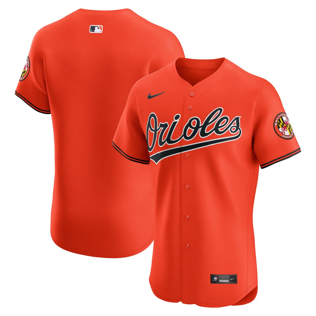 Baltimore Orioles Nike Home Elite Jersey - White