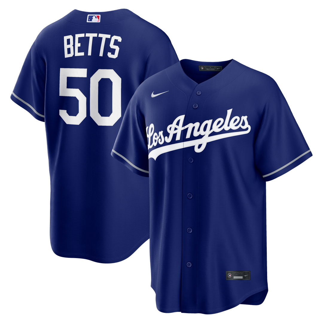 Mookie Betts Los Angeles Dodgers Nike Alternate Replica Jersey - Royal