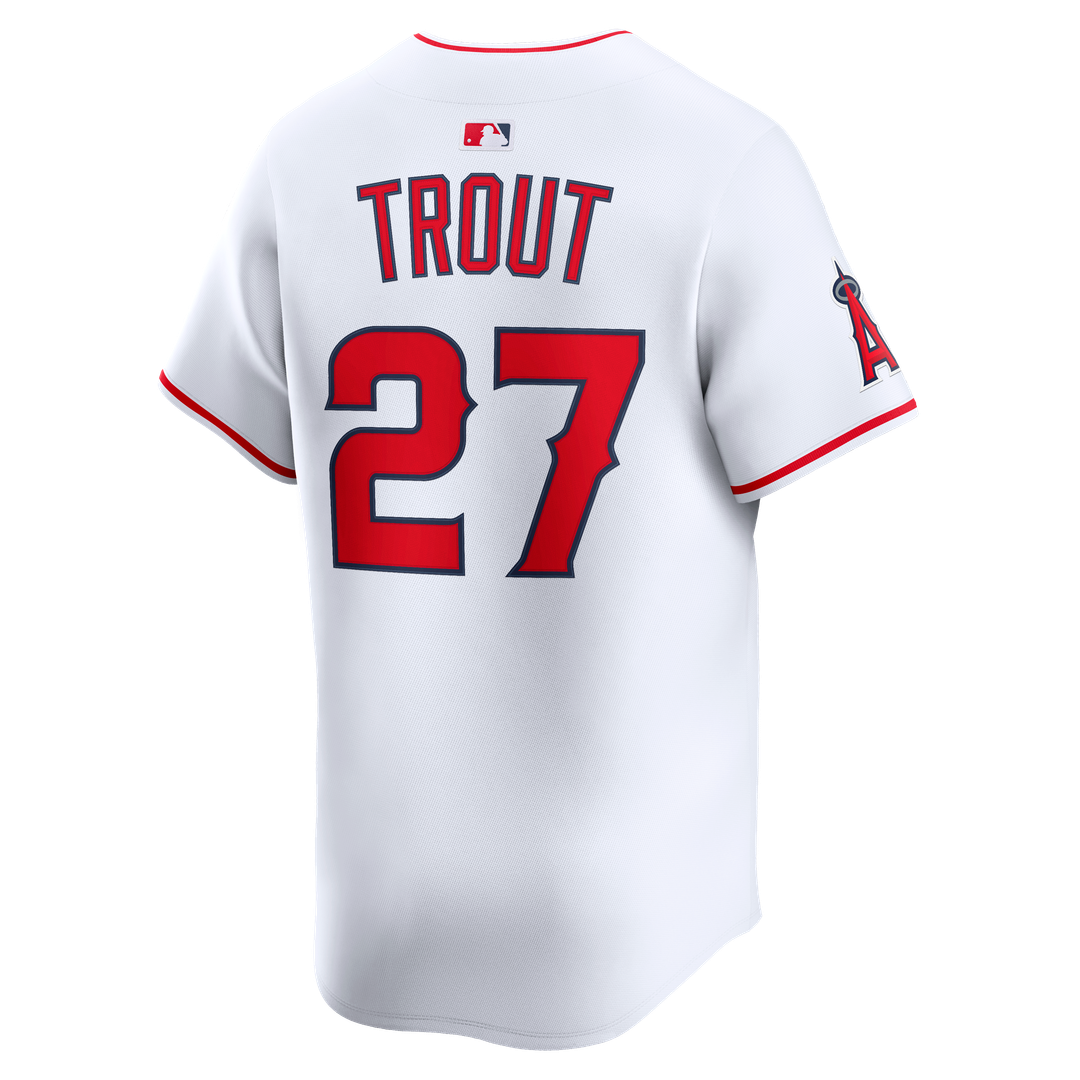 Mike Trout Los Angeles Angels Nike Home Limited Player Jersey - White