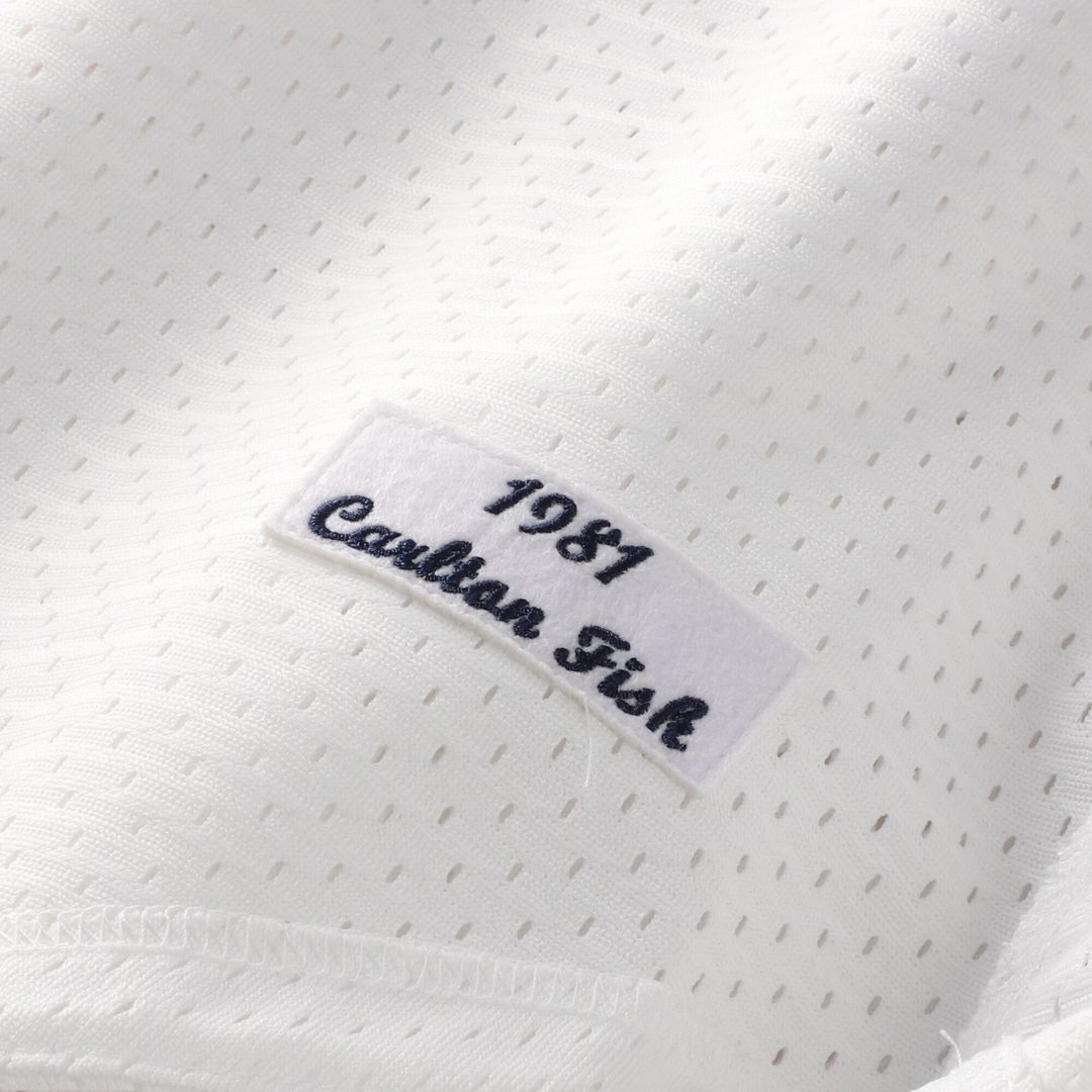 Carlton Fisk Chicago White Sox Mitchell & Ness Authentic Batting Practice Jersey - White
