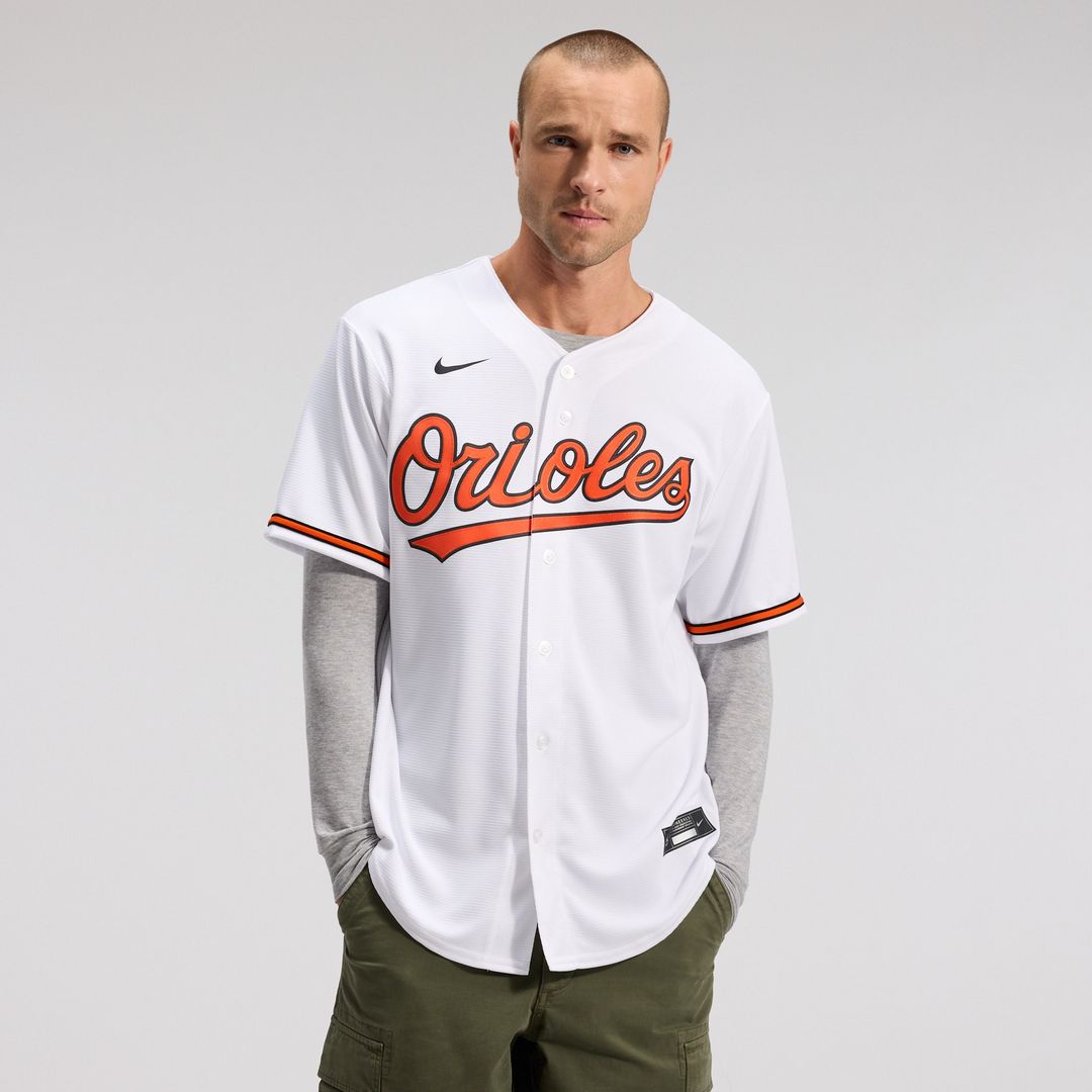 Baltimore Orioles Nike Home Replica Team Jersey - White