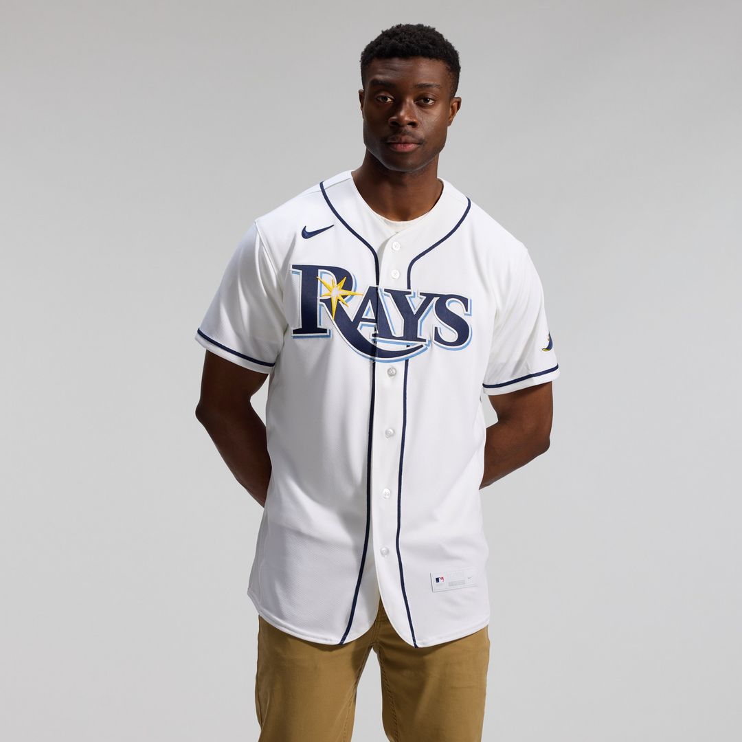 Tampa Bay Rays Nike Home Authentic Jersey - White