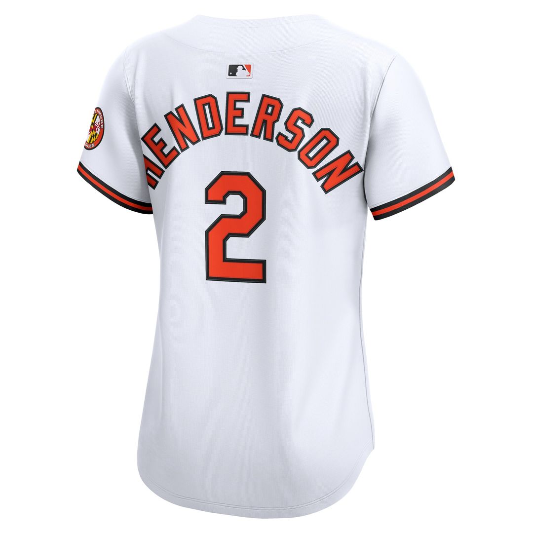 Gunnar Henderson Baltimore Orioles Nike Women's Home Limited Player Jersey - White