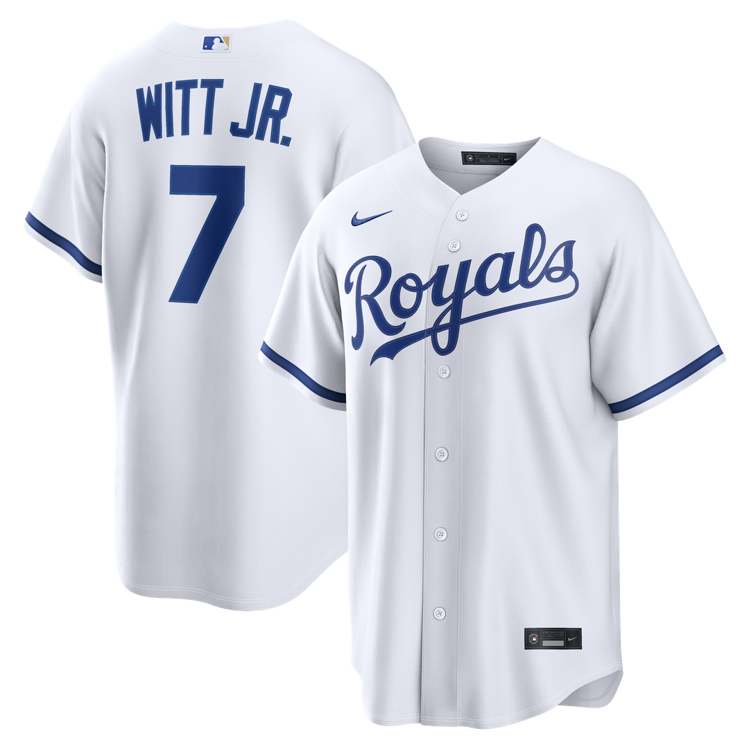 Bobby Witt Jr. Kansas City Royals Nike Home Replica Jersey - White