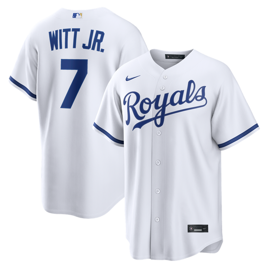 Bobby Witt Jr. Kansas City Royals Nike Home Replica Jersey - White
