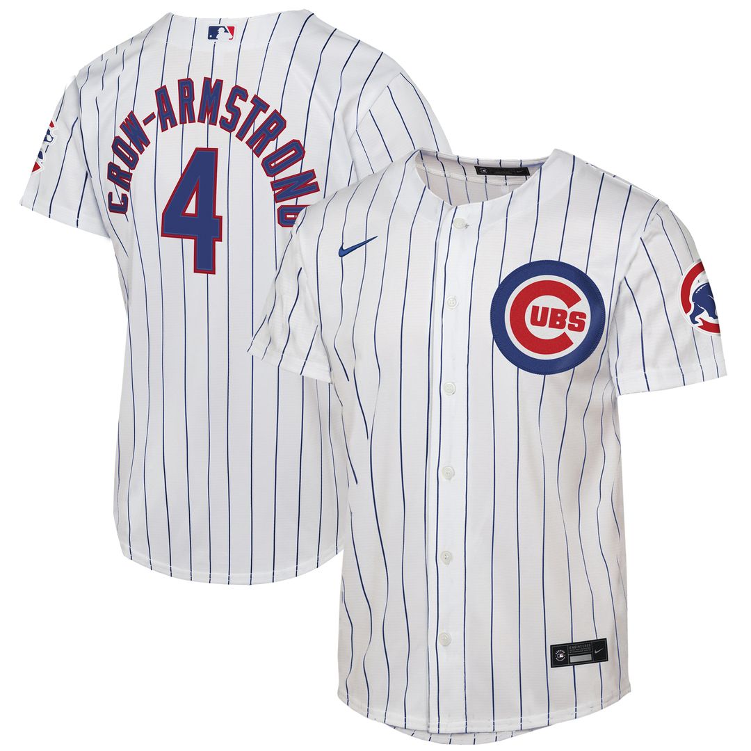 Pete Crow-Armstrong Chicago Cubs Nike Youth Home Stadium Jersey - White