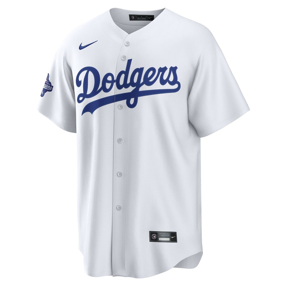 Freddie Freeman Los Angeles Dodgers Nike Home 2025 World Series Champions Replica Jersey - White