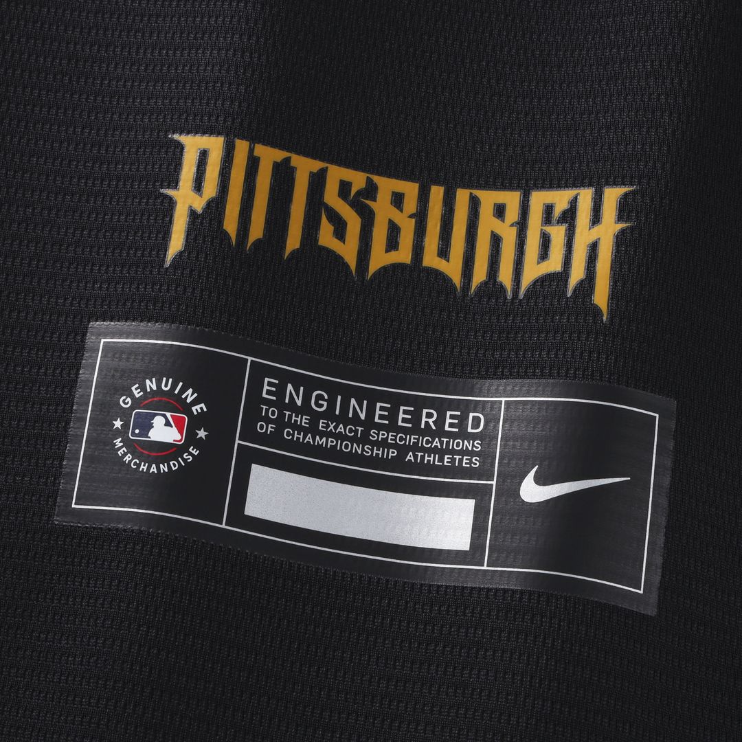Roberto Clemente Pittsburgh Pirates Nike 2026 City Connect Stadium Jersey - Black
