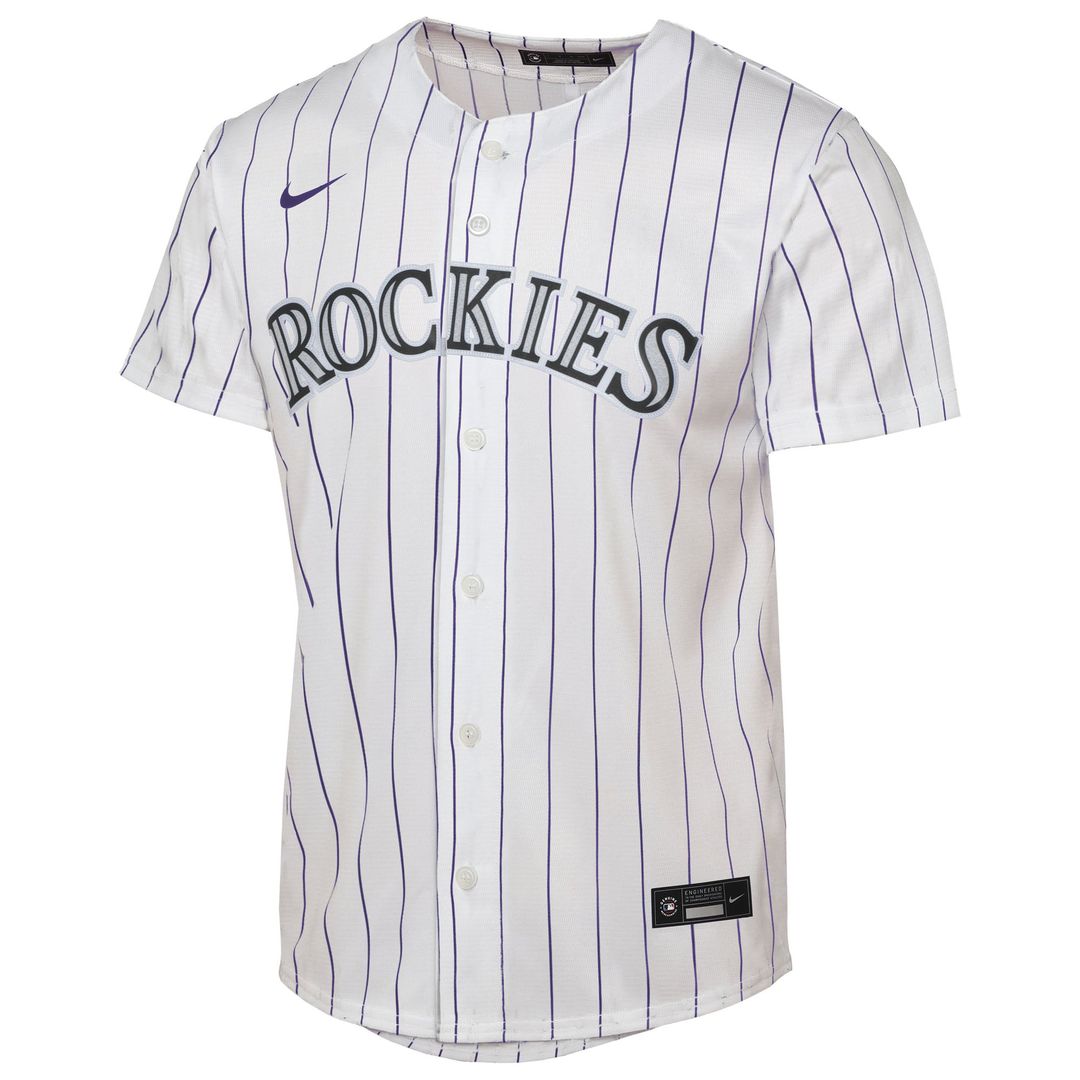 Colorado Rockies Nike Youth Home Replica Jersey - White