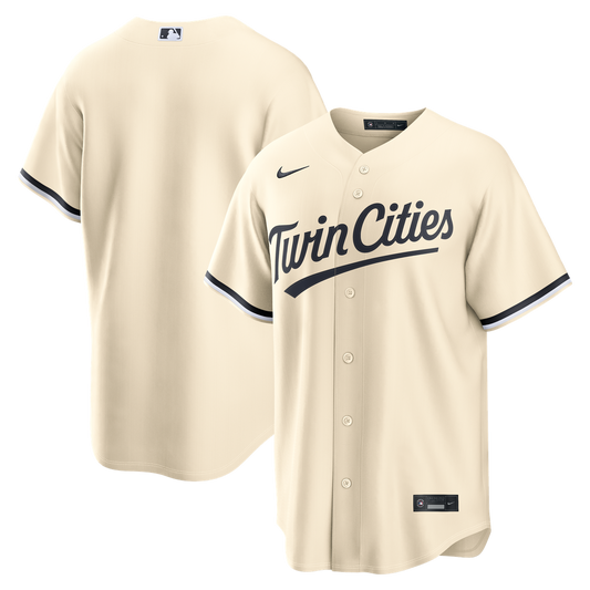 Minnesota Twins Nike Alternate Replica Jersey - Cream