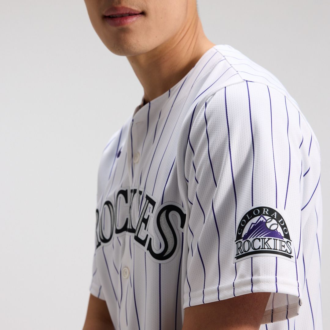 Colorado Rockies Nike Home Limited Jersey - White