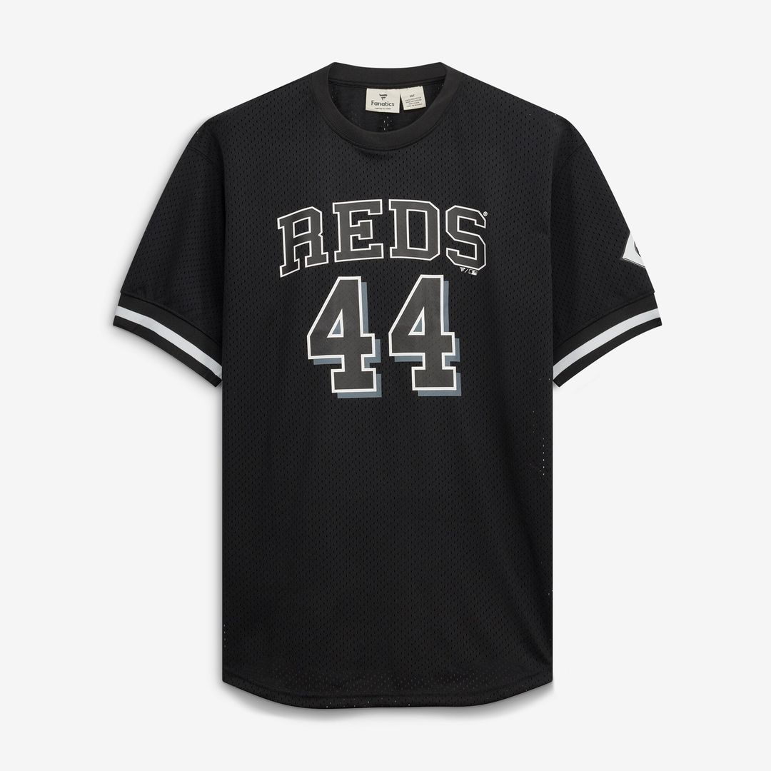 Elly De La Cruz Cincinnati Reds Fanatics Big & Tall Heavyweight Mesh Jersey - Black/White