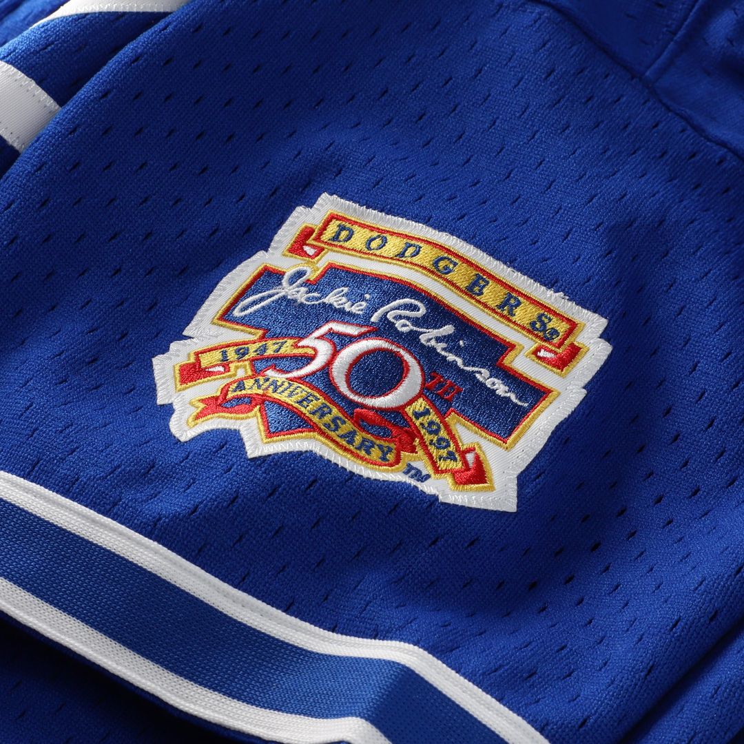Hideo Nomo Los Angeles Dodgers Mitchell & Ness Big & Tall Cooperstown Collection Mesh Batting Practice Jersey - Royal