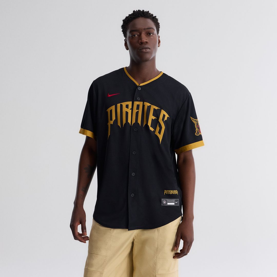 Oneil Cruz Pittsburgh Pirates Nike 2026 City Connect Stadium Jersey - Black