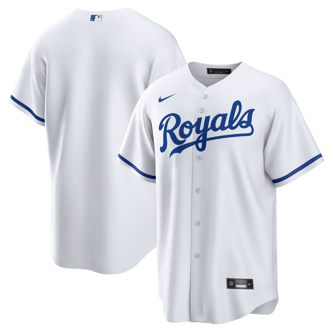 Kansas City Royals Nike Home Big & Tall Replica Jersey - White