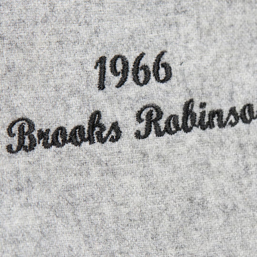 Brooks Robinson Baltimore Orioles Mitchell & Ness Cooperstown Collection 1966 Authentic Jersey - Gray