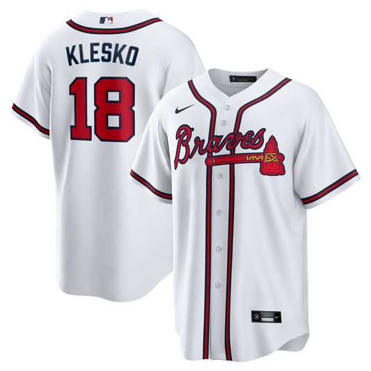 Ryan Klesko Atlanta Braves Nike Home Retired Player Replica Jersey - White