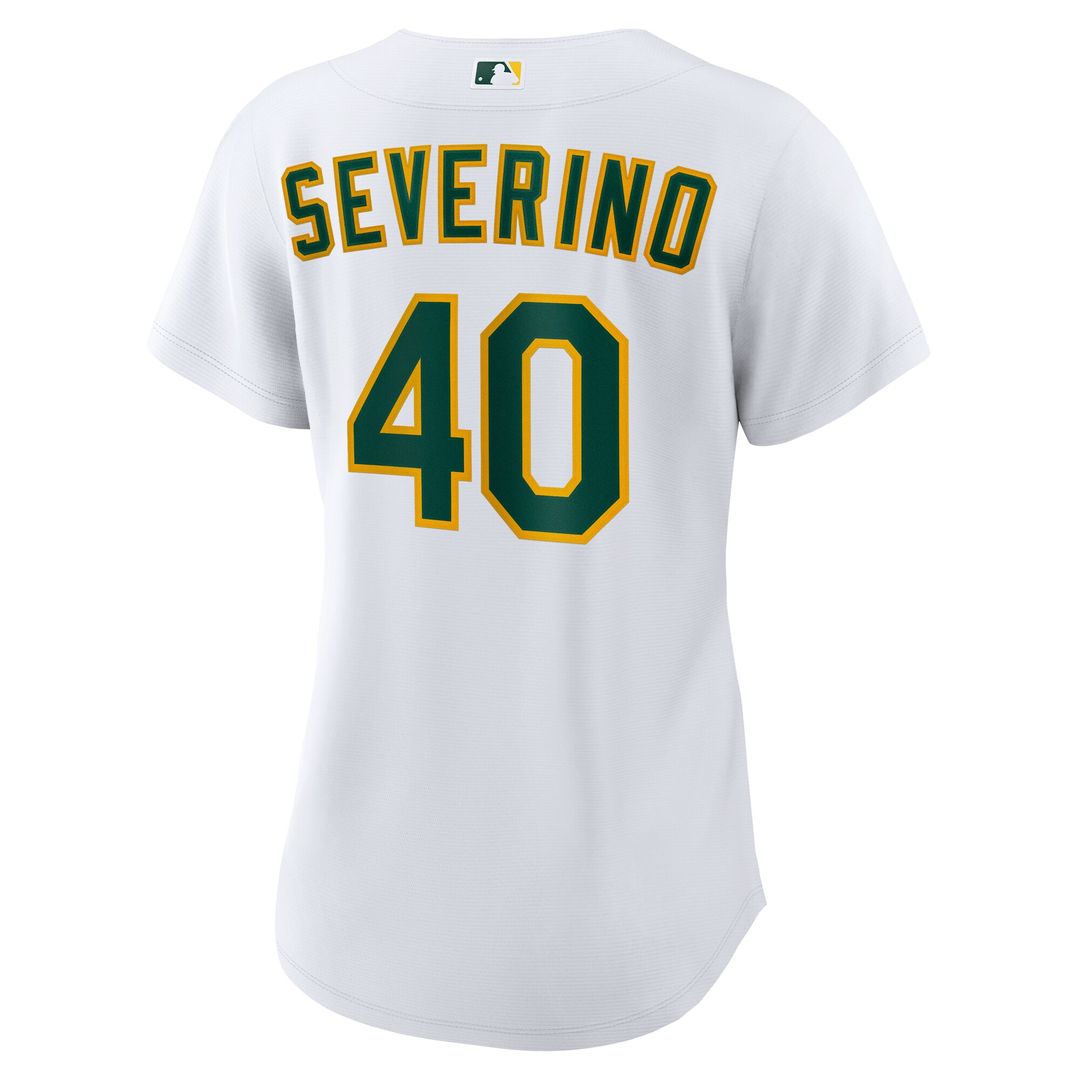 Luis Severino Athletics Nike Women's Home Replica Jersey - White