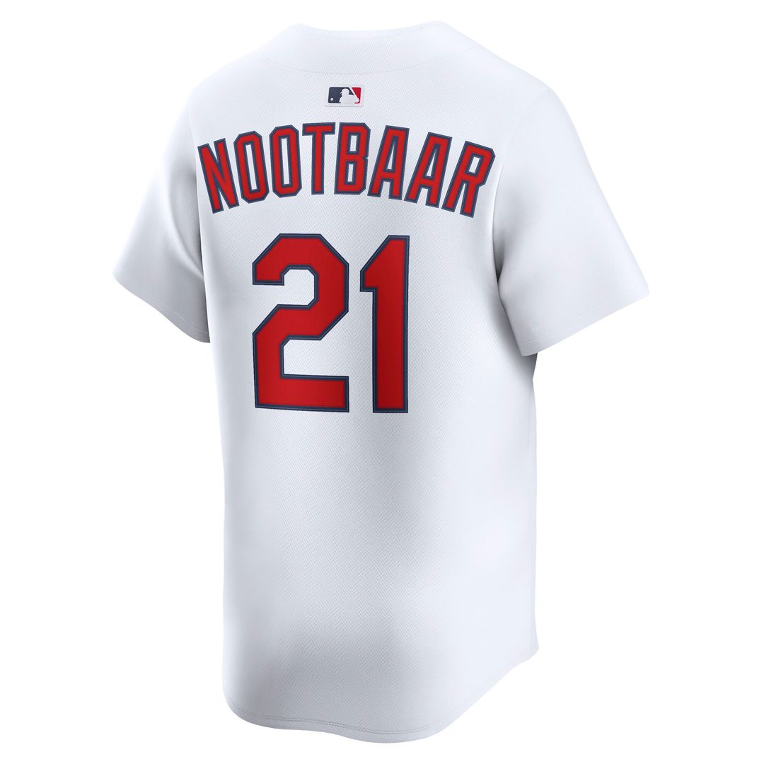 Lars Nootbaar St. Louis Cardinals Nike Home Limited Player Jersey - White