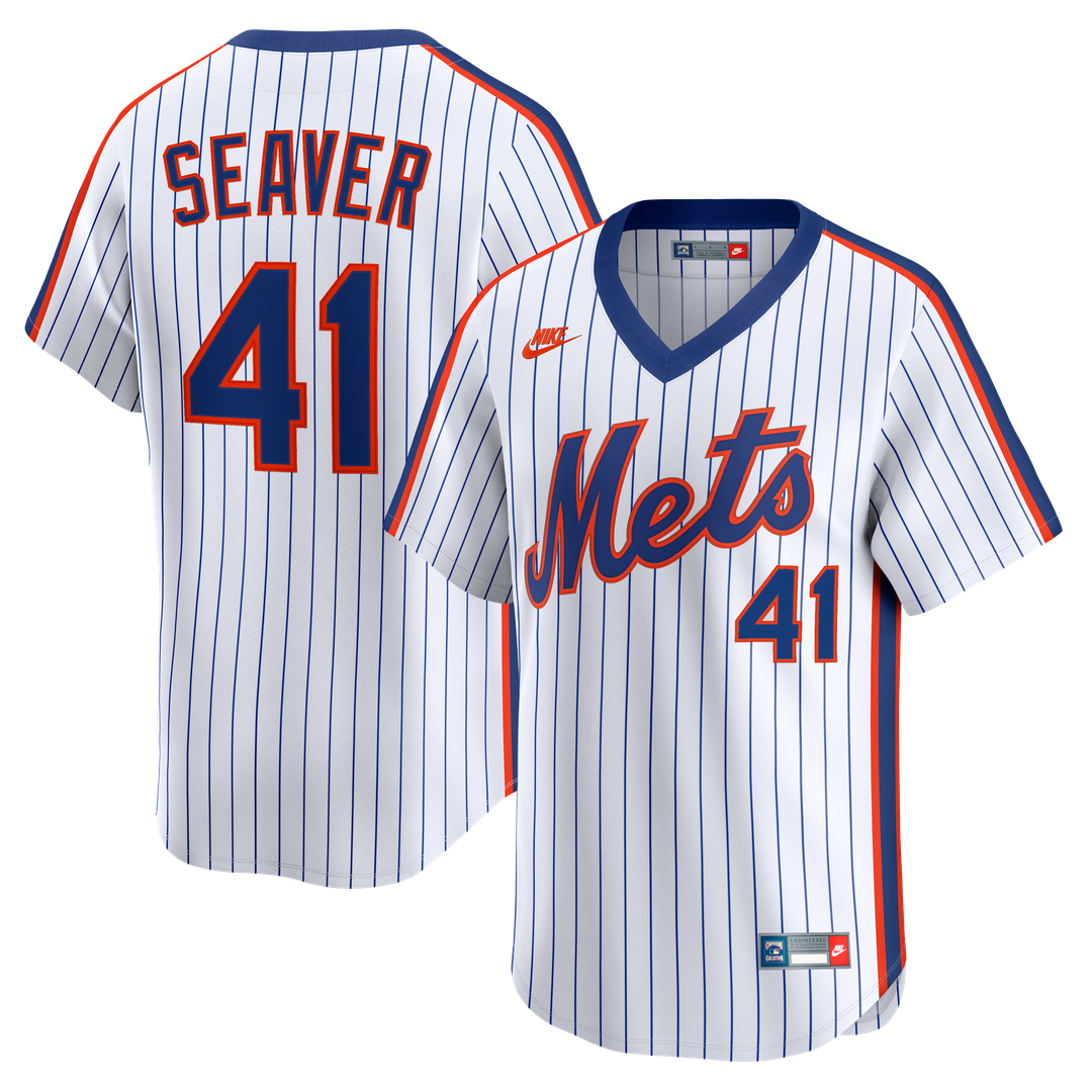 Tom Seaver New York Mets Nike Cooperstown Collection Limited Jersey - White