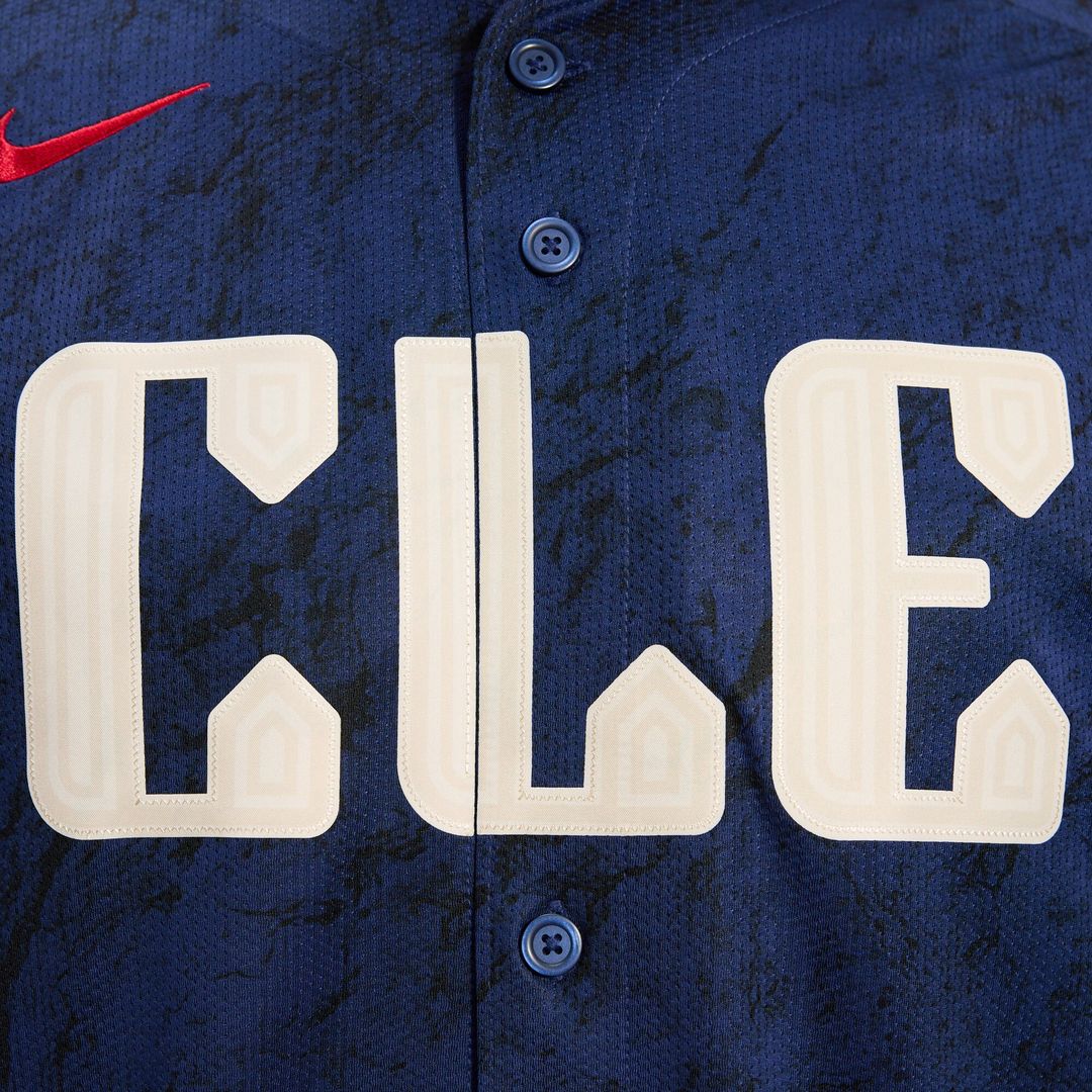 Cleveland Guardians Nike City Connect Limited Jersey - Navy