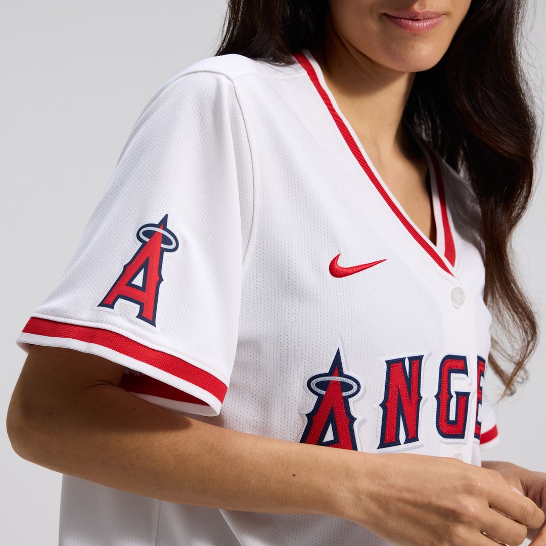 Los Angeles Angels Nike Women's Home Limited Jersey - White