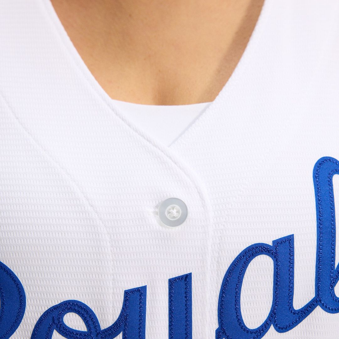 Kansas City Royals Nike Women's Home Replica Team Jersey - White