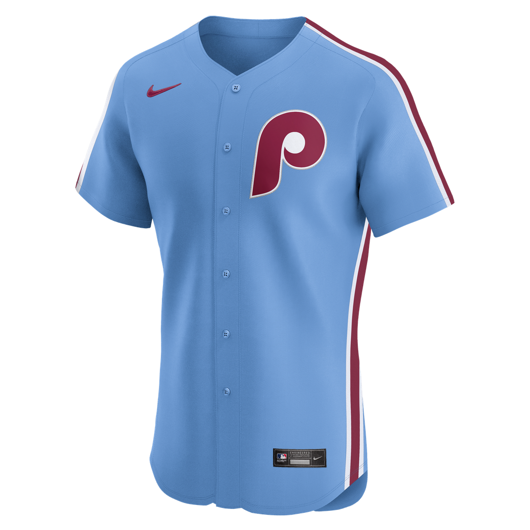 Philadelphia Phillies Nike Alternate Elite Jersey - Light Blue