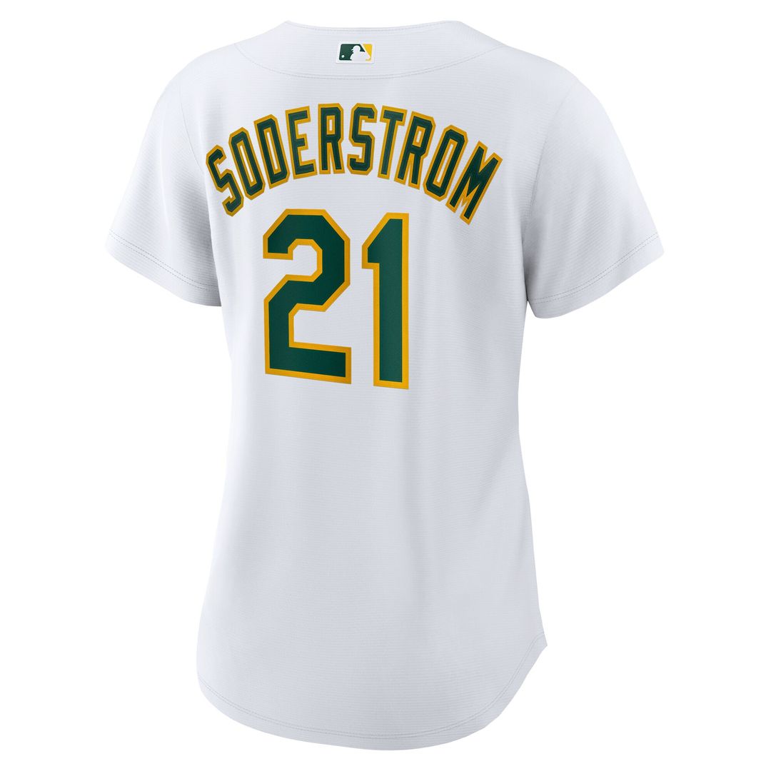 Tyler Soderstrom Athletics Nike Women's Home Replica Jersey - White