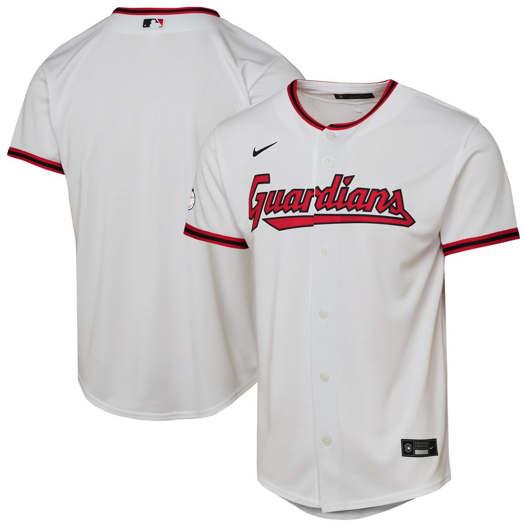 Cleveland Guardians Nike Youth Home Stadium Jersey - White