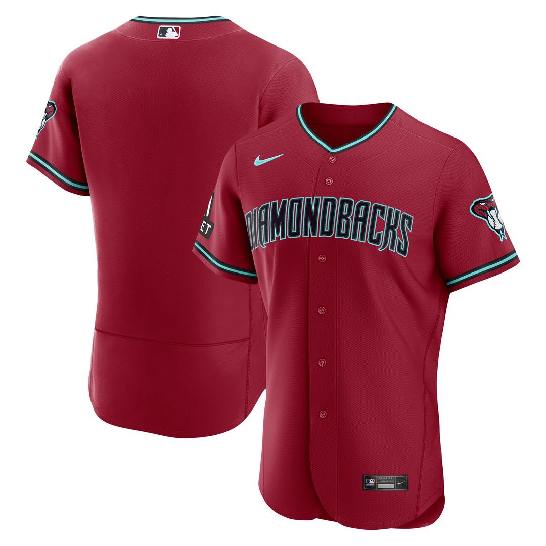 Arizona Diamondbacks Nike Alternate Authentic Jersey - Black
