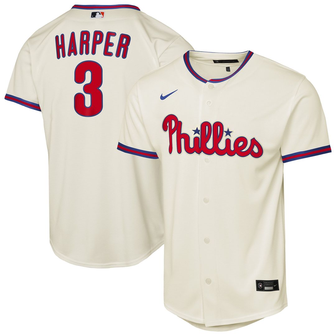 Bryce Harper Philadelphia Phillies Nike Youth Alternate Replica Jersey - Light Blue