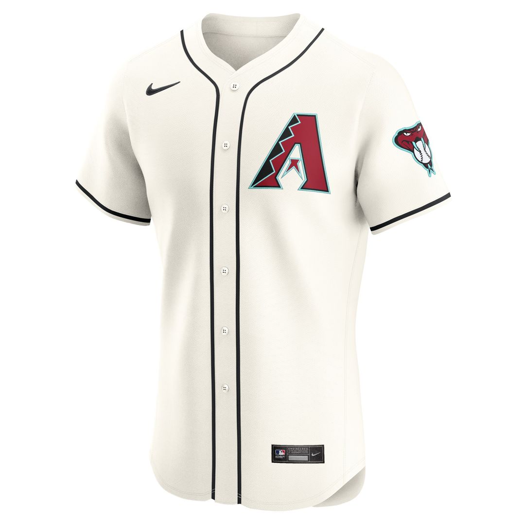 Arizona Diamondbacks Nike Elite Jersey - Cream