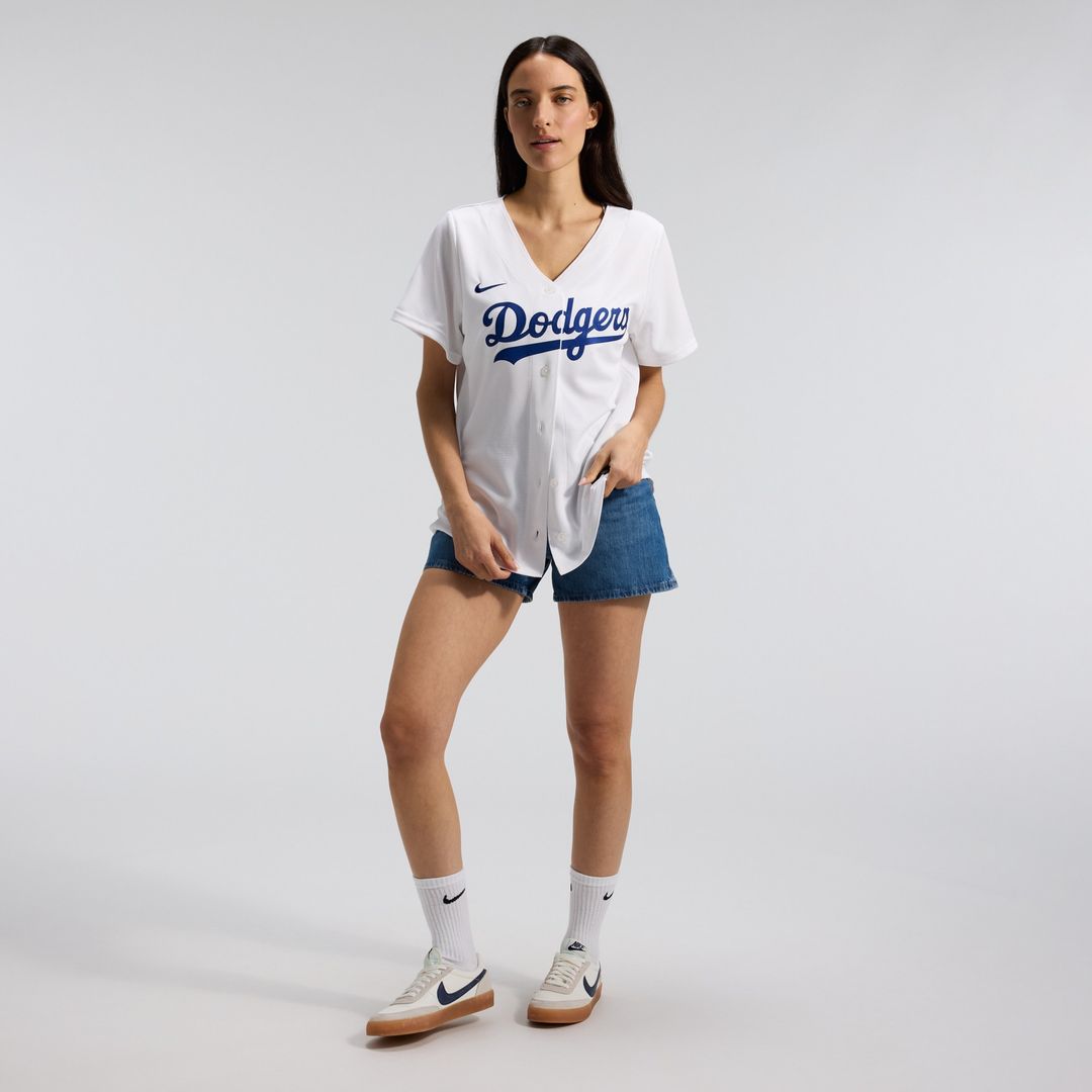 Los Angeles Dodgers Nike Women's Home Replica Jersey - White