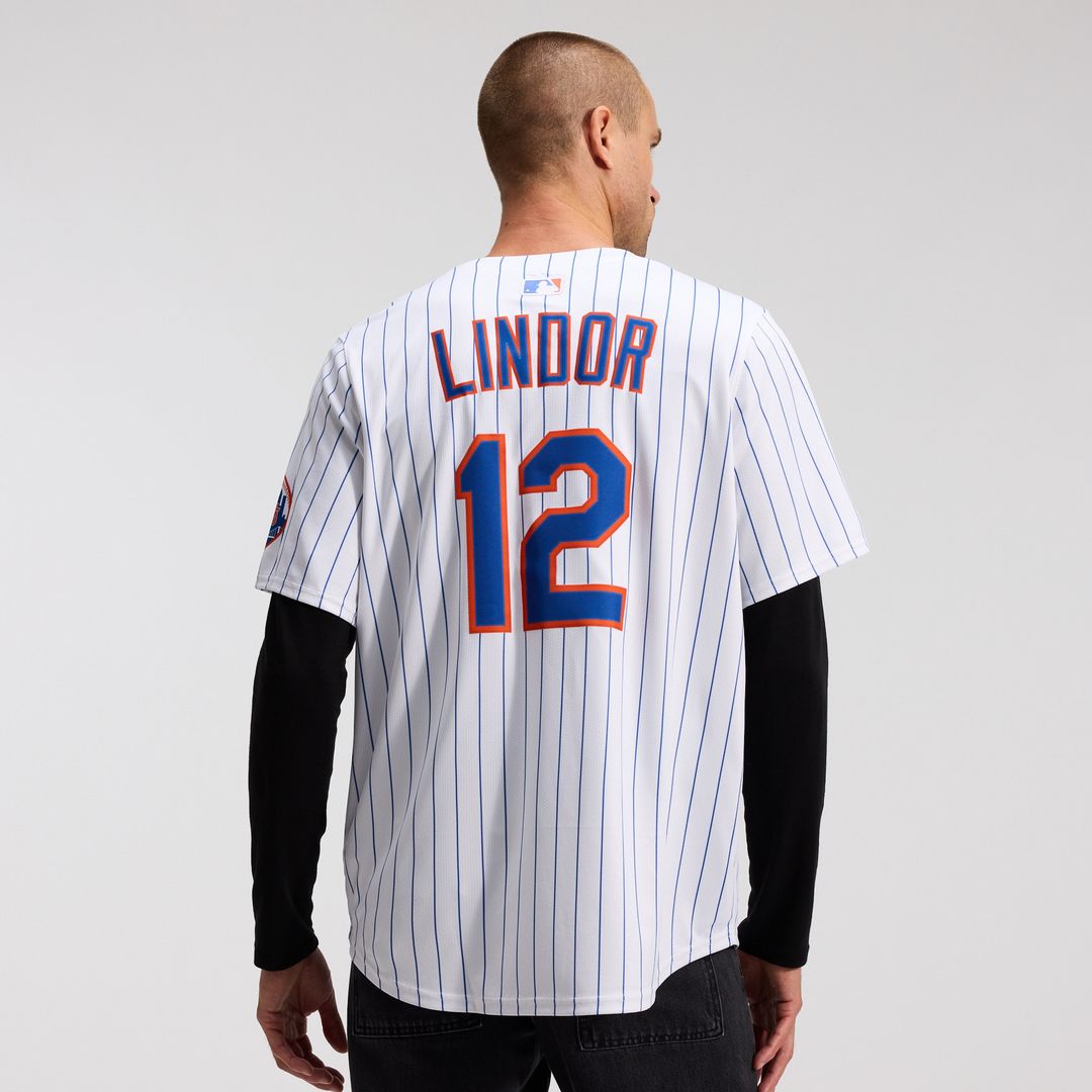 Francisco Lindor New York Mets Nike Road Limited Player Jersey - Gray