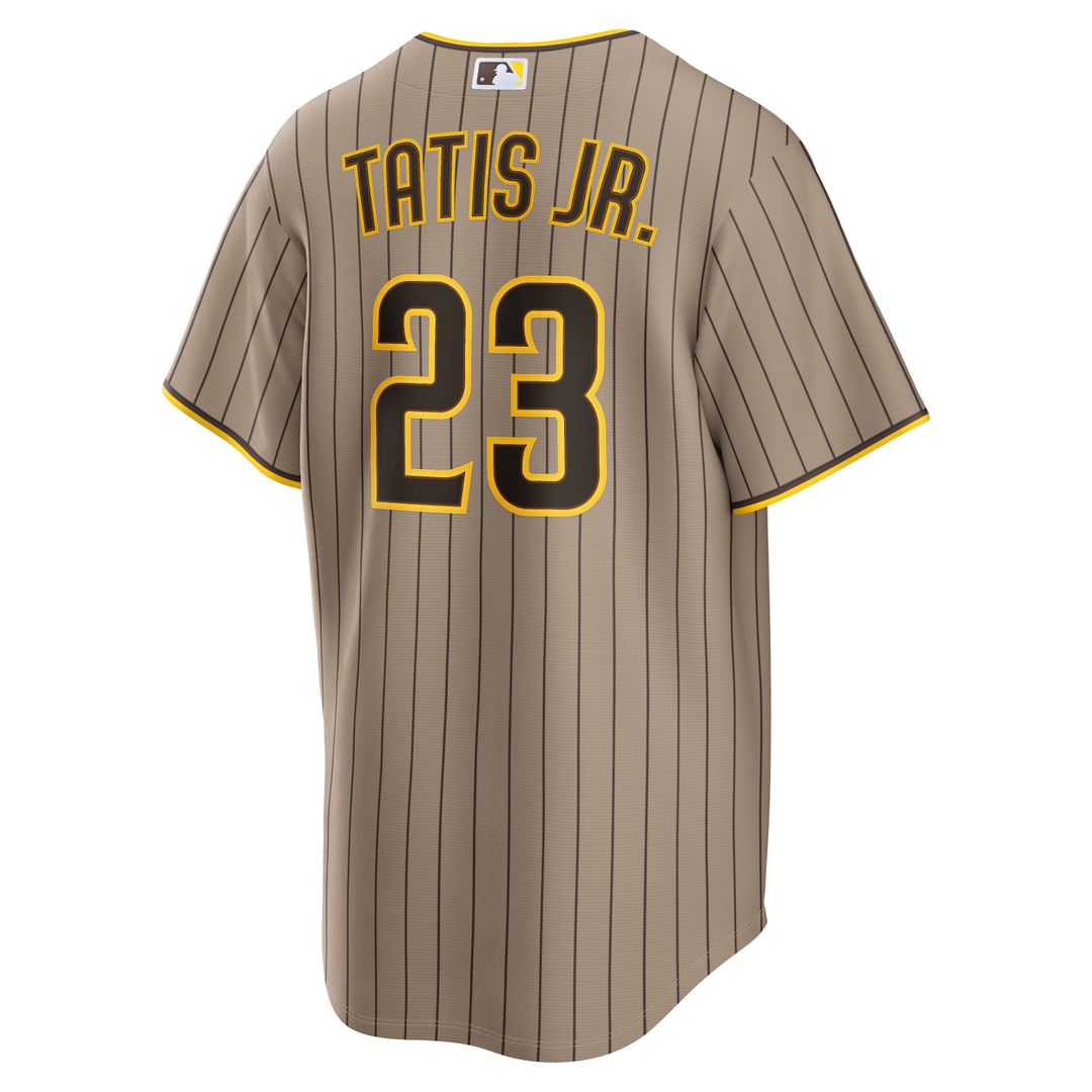 Fernando Tatis Jr. San Diego Padres Nike Alternate Replica Jersey - Sand