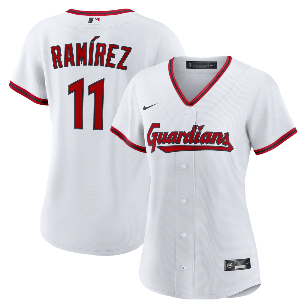 José Ramírez Cleveland Guardians Nike Women's Home Replica Jersey - White