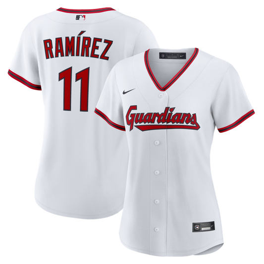 José Ramírez Cleveland Guardians Nike Women's Home Replica Jersey - White