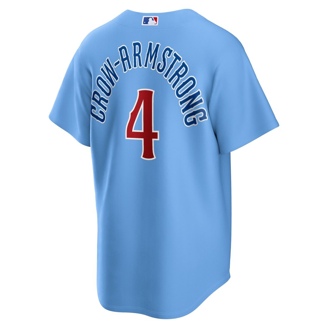 Pete Crow-Armstrong Chicago Cubs Nike Alternate Replica Jersey - Light Blue