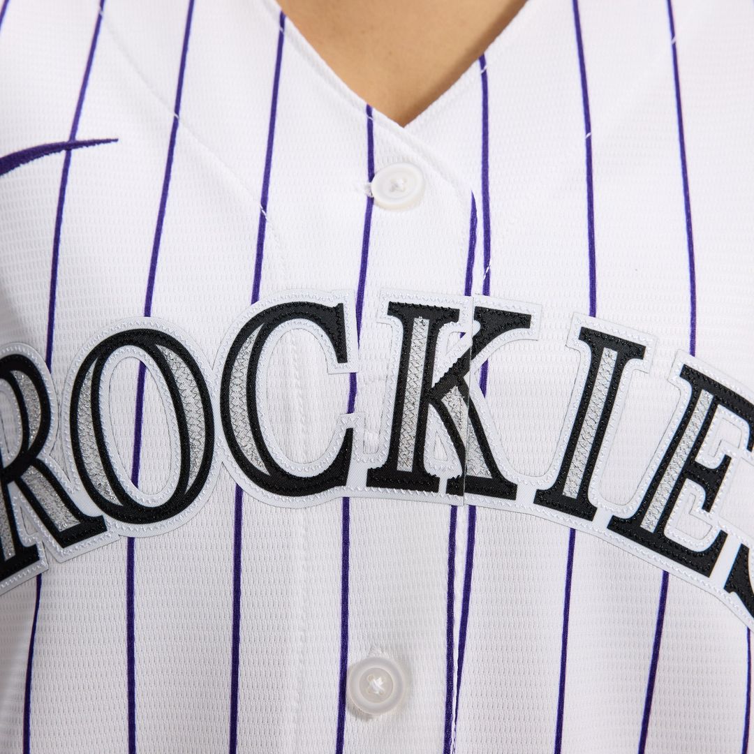 Colorado Rockies Nike Women's Home Replica Team Jersey - White