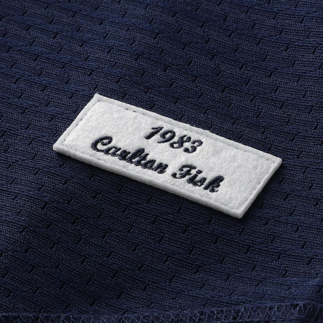 Carlton Fisk Chicago White Sox Mitchell & Ness Authentic Batting Practice Jersey - White