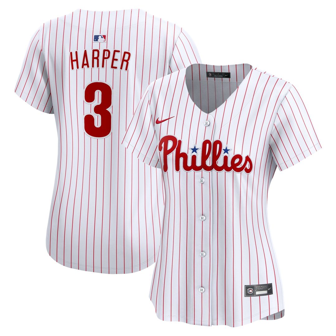 Bryce Harper Philadelphia Phillies Nike Women's Alternate Limited Player Jersey - Light Blue