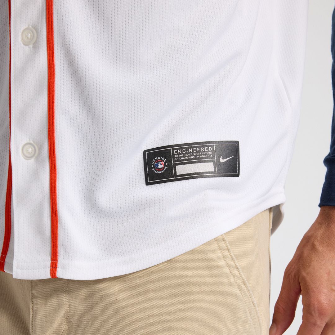 Houston Astros Nike Home Limited Jersey - White